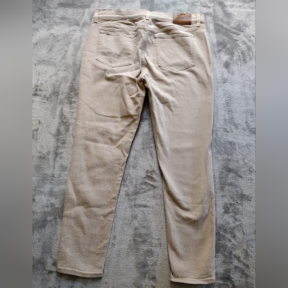 Vintage Ralph Lauren PURPLE LABEL Beige Jeans Size US 32 Made in Italy - Picture 4 of 9
